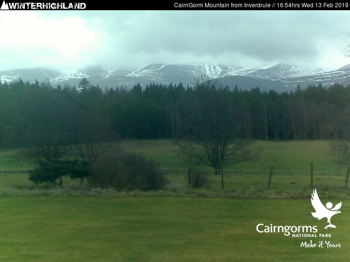 CairnGorm Mountain from Inverdruie CairnGorm Webcam