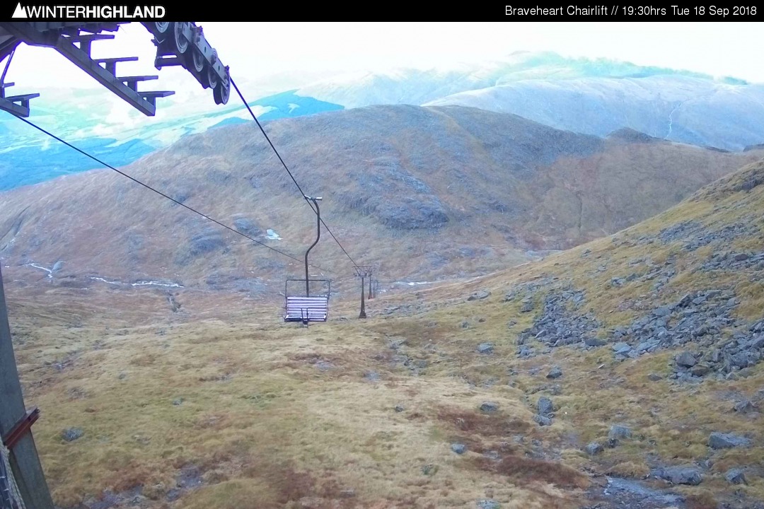 Nevis Range | Braveheart Chairlift Nevis Range Webcam