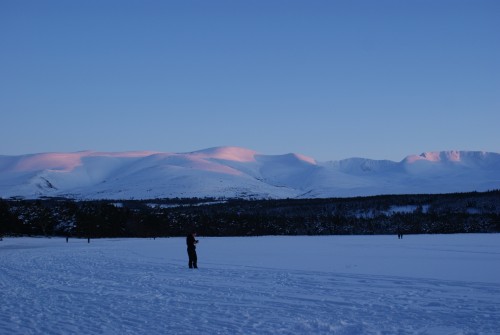 Cairngorms Sunset from Loch Morlich